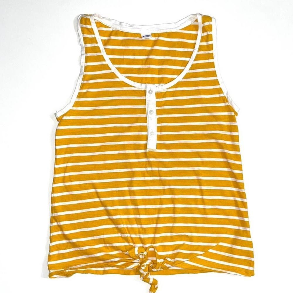 Old Navy Women's Striped Tie Hem Tank Size XS